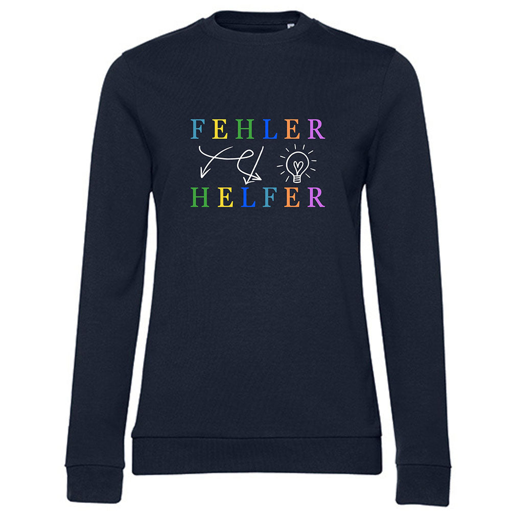 Fehler-Helfer | BIO-Baumwolle Affirmations Sweatshirt für Herren | Basickollektion