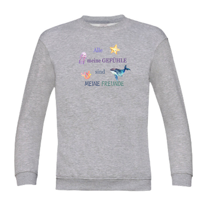 Meine Gefühle | Affirmations-Sweatshirt für Kinder | Herzenskinder