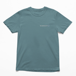 Grünes Affirmationsshirt mit Aufdruck Ich entscheide 🙂 – achtsame Kleidung für Kinder und Erwachsene, die innere Stärke sichtbar macht