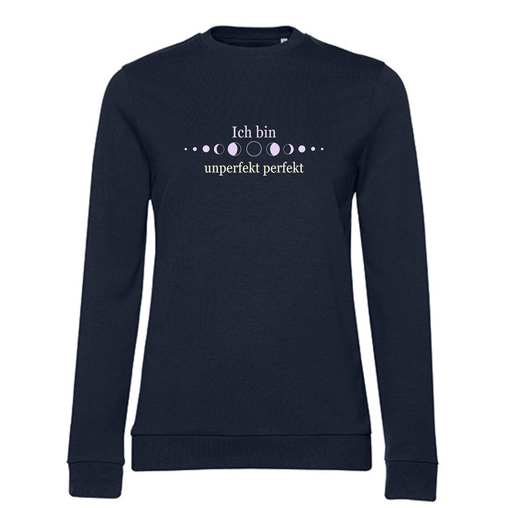 Unperfekt Perfekt | BIO-Baumwolle Affirmations Sweatshirt für Damen | Basickollektion