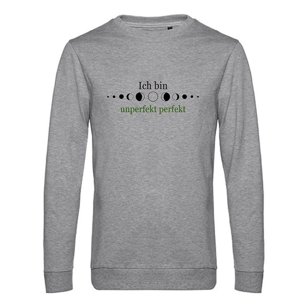 Unperfekt Perfekt | BIO-Baumwolle Affirmations Sweatshirt für Herren | Basickollektion