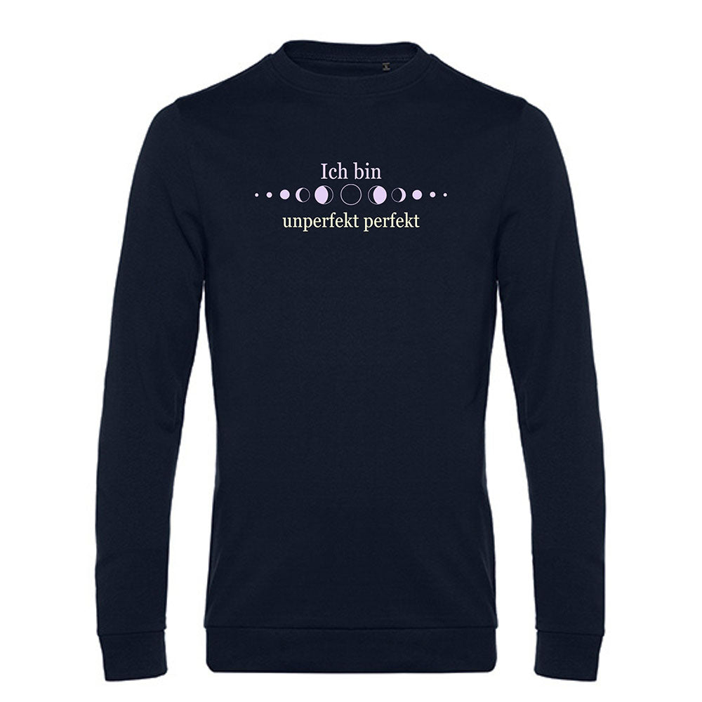 Unperfekt Perfekt | BIO-Baumwolle Affirmations Sweatshirt für Herren | Basickollektion