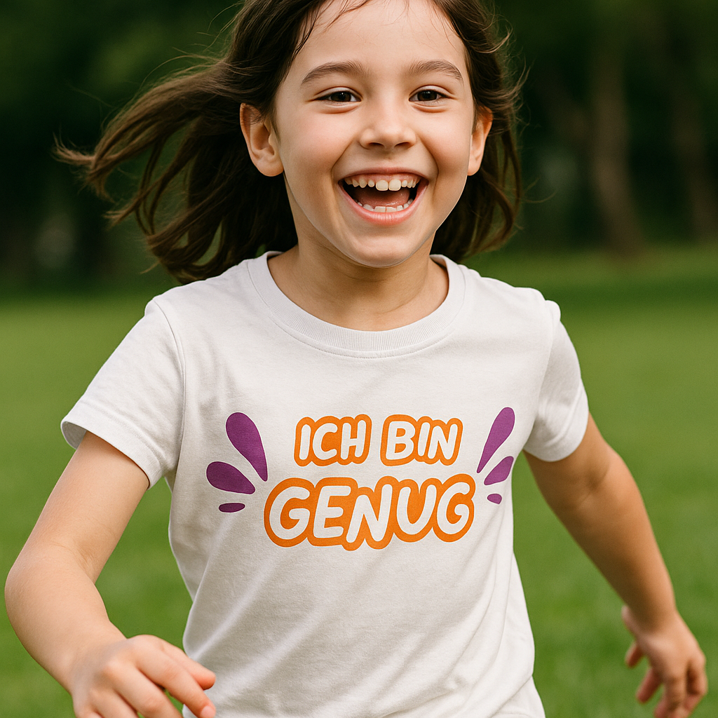 Ich bin genug als Statement für dein Kind – wie du den Selbstwert deines Kindes stärkst