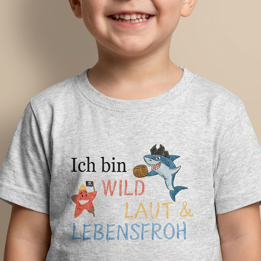 Kind Lebensfrohes T-Shirt
