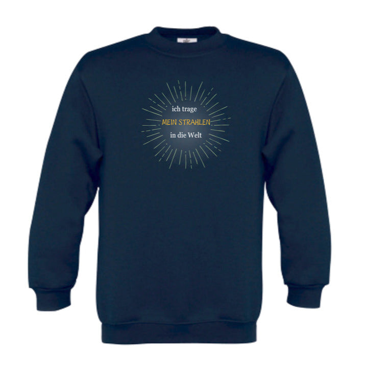 Mein Strahlen| Affirmations-Sweatshirt für Kinder | Sonnenkinder