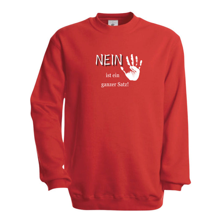 Nein ist ein ganzer Satz | Affirmations-Sweatshirt für Kinder | Weltveränderer