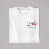 Wir weinen | BIO-Baumwolle Affirmations T-Shirt für Damen | Basickollektion